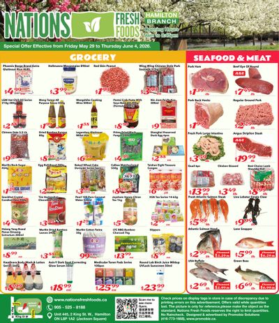 Nations Fresh Foods (Hamilton) Flyer May 29 to June 4