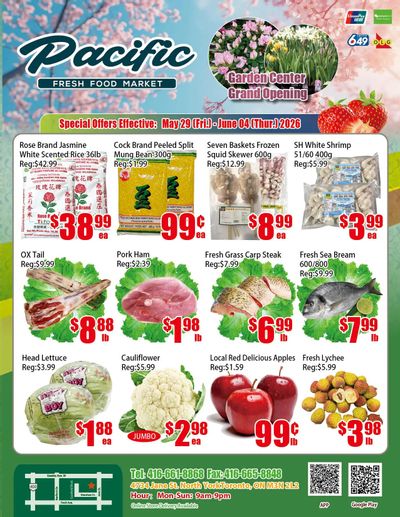 Pacific Fresh Food Market (North York) Flyer May 29 to June 4