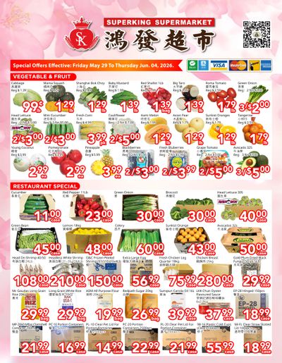 Superking Supermarket (North York) Flyer May 29 to June 4