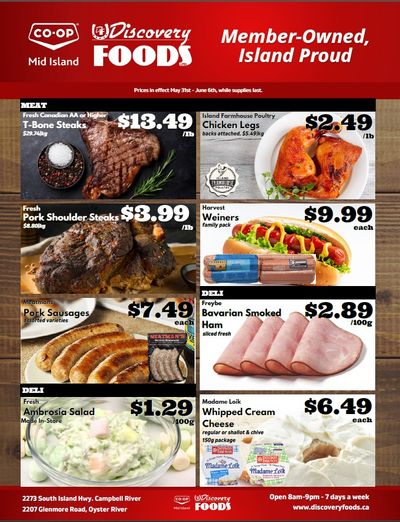 Discovery Foods Flyer May 31 to June 6