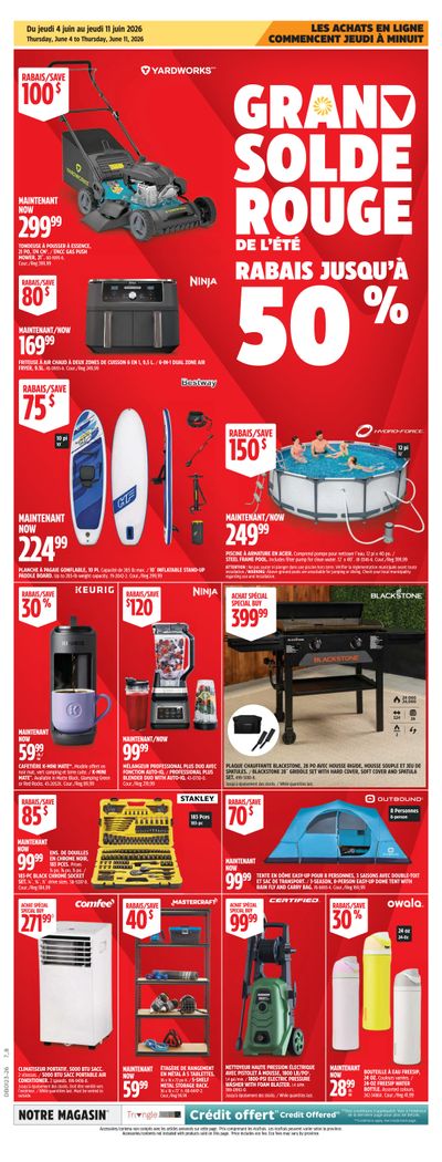 Canadian Tire (QC) Flyer June 4 to 11