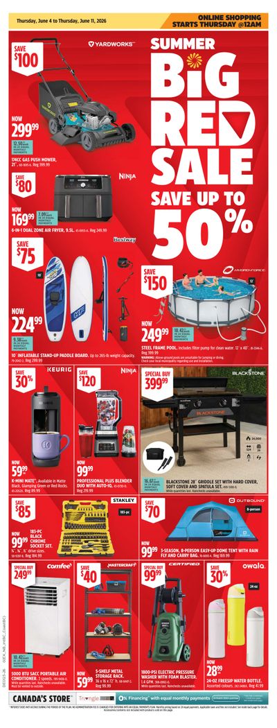 Canadian Tire (Atlantic) Flyer June 4 to 11