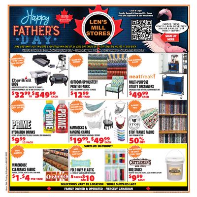 Len's Mill Stores Flyer June 1 to 14