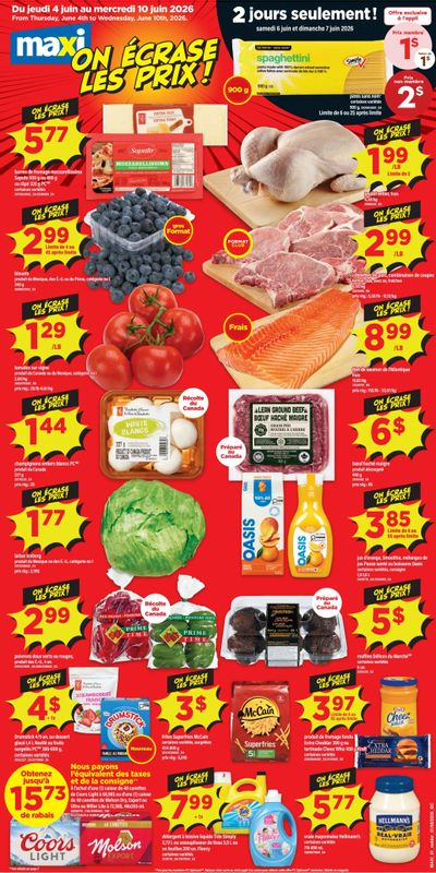 Maxi Flyer June 4 to 10