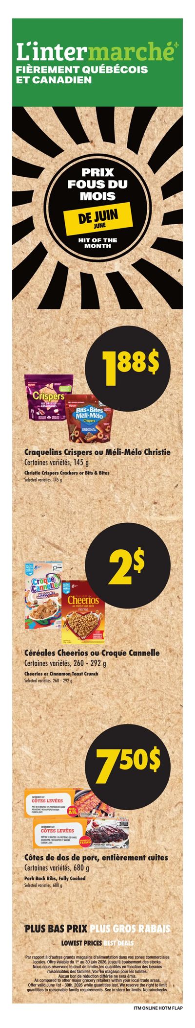 L'inter Marche Flyer June 4 to 10