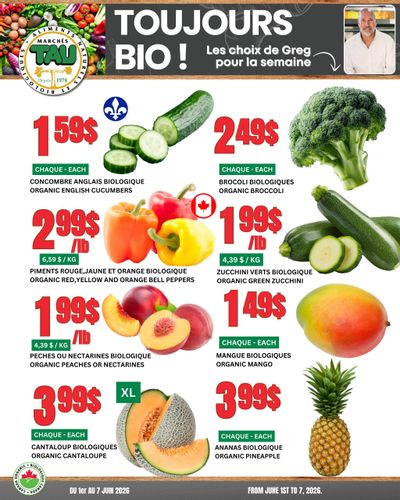 Marches Tau Produce Flyer June 1 to 7