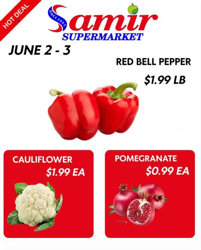 Samir Supermarket (Hamilton) Flyer June 2 and 3