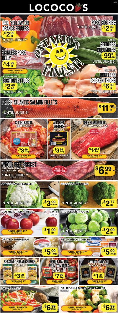 Lococo's Flyer June 3 to 7