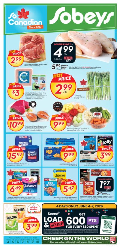 Sobeys (ON) Flyer June 4 to 10