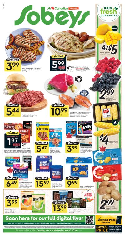 Sobeys (Atlantic) Flyer June 4 to 10