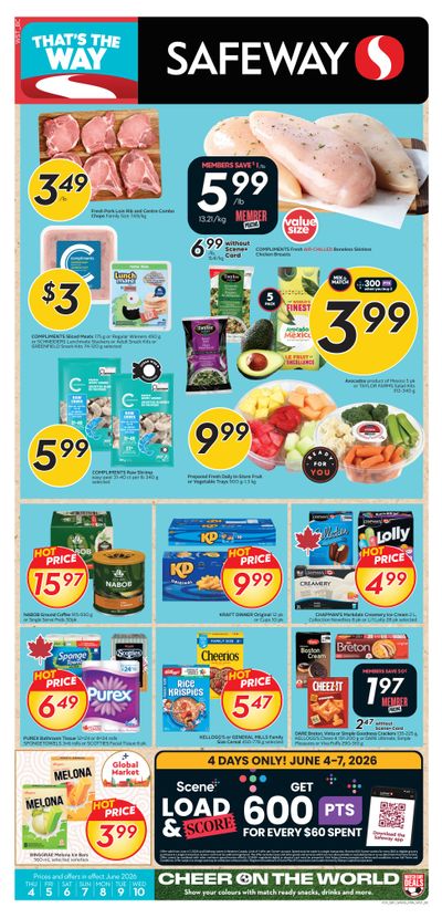 Safeway (BC) Flyer June 4 to 10
