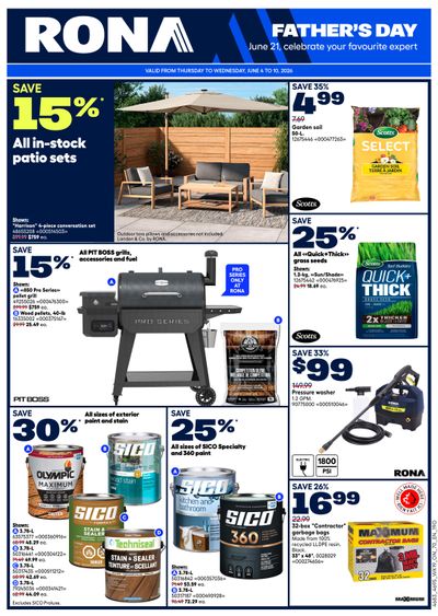 Rona & Rona+ (ON) Flyer June 4 to 10