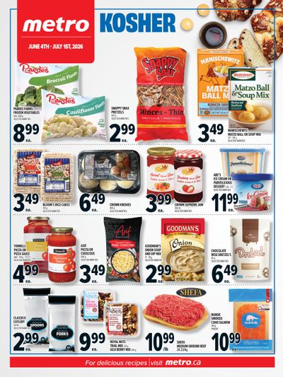 Metro (ON) Kosher Flyer June 4 to July 1