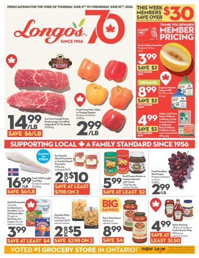 Longo's Flyer June 4 to 10