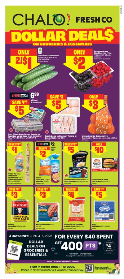 Chalo! FreshCo (ON) Flyer June 4 to 10