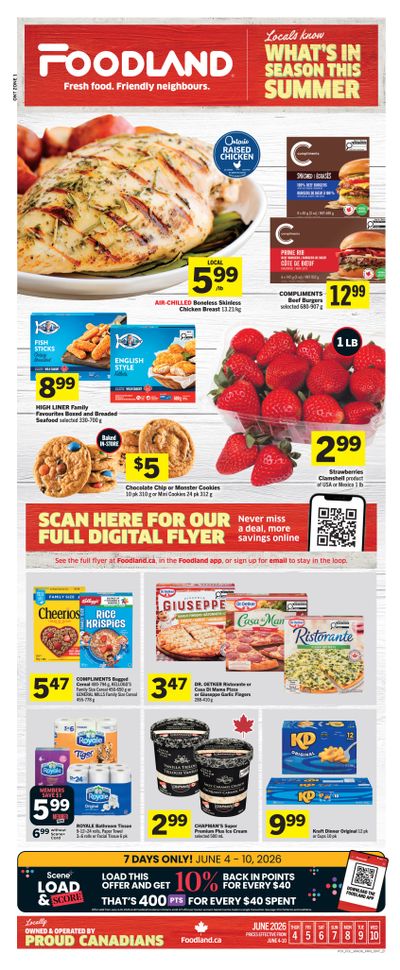 Foodland (ON) Flyer June 4 to 10