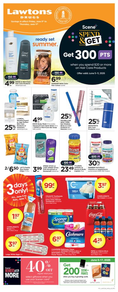 Lawtons Drugs (NS) Flyer June 5 to 11