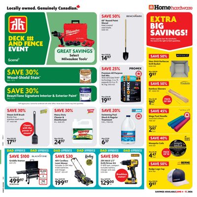Home Hardware (BC) Flyer June 4 to 17