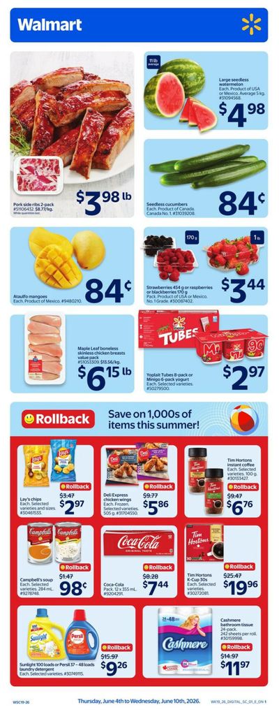 Walmart (ON) Flyer June 4 to 10