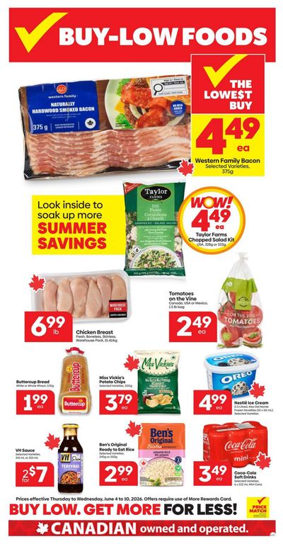 Buy-Low Foods Flyer June 4 to 10