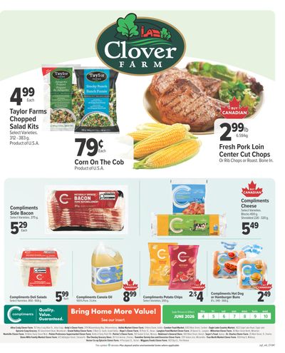 Clover Farm (ON) Flyer June 4 to 10