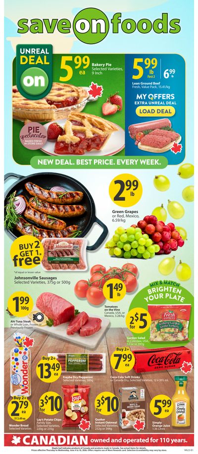 Save On Foods (AB) Flyer June 4 to 10