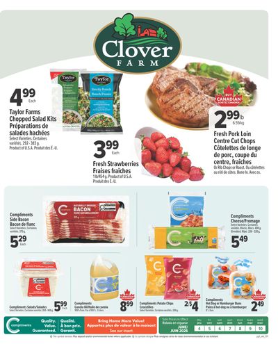 Clover Farm (Atlantic) Flyer June 4 to 10