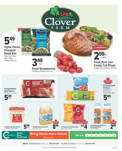 Clover Farm (AB) Flyer June 4 to 10