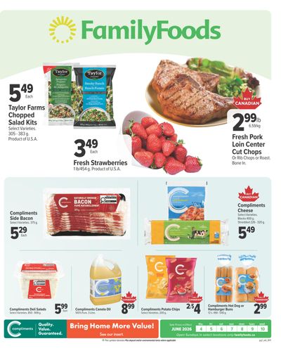 Family Foods Flyer June 4 to 10