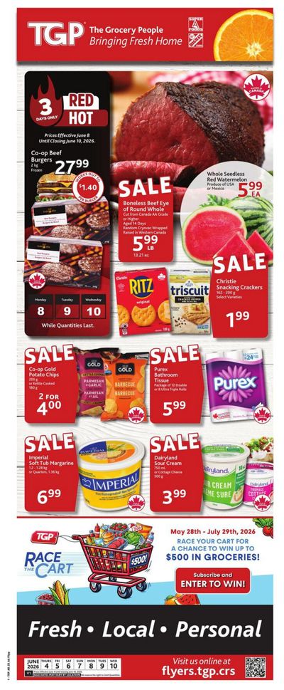 TGP The Grocery People Flyer June 4 to 10