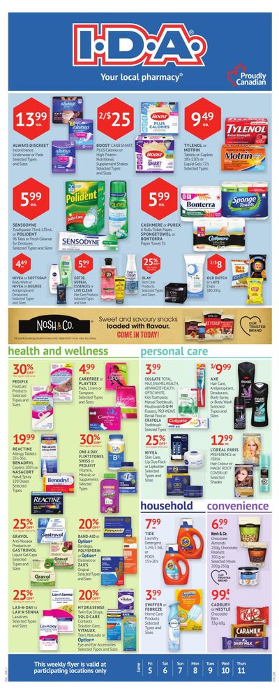 I.D.A. Flyer June 5 to 11