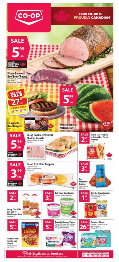 Co-op (West) Food Store Flyer June 4 to 10