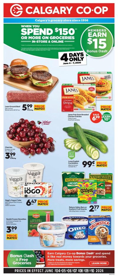 Calgary Co-op Flyer June 4 to 10