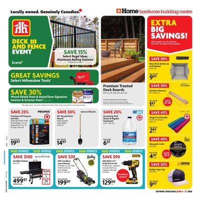 Home Hardware Building Centre (ON) Flyer June 4 to 17