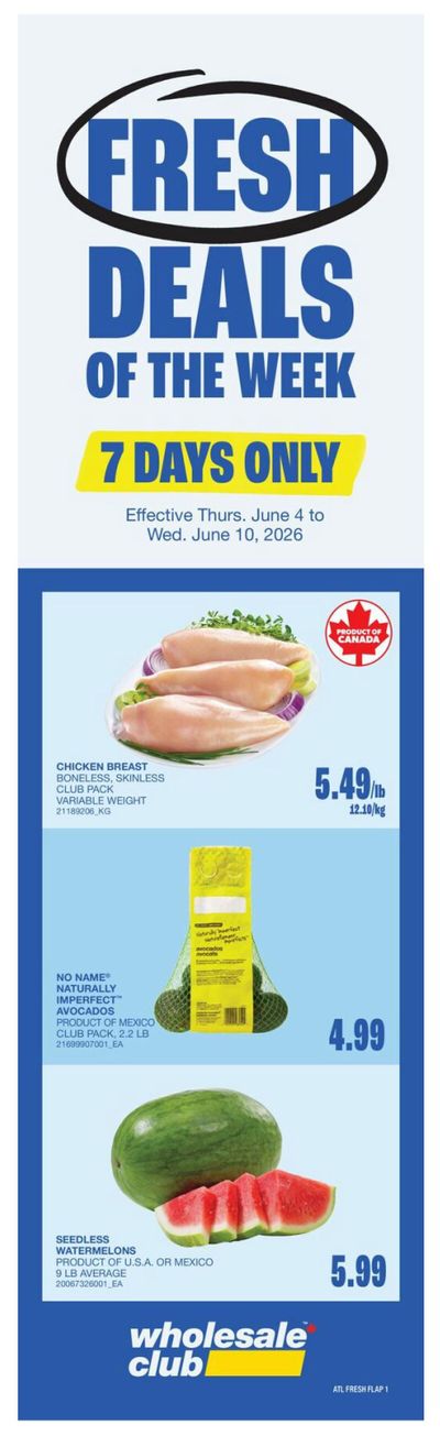Wholesale Club (Atlantic) Flyer June 4 to 17