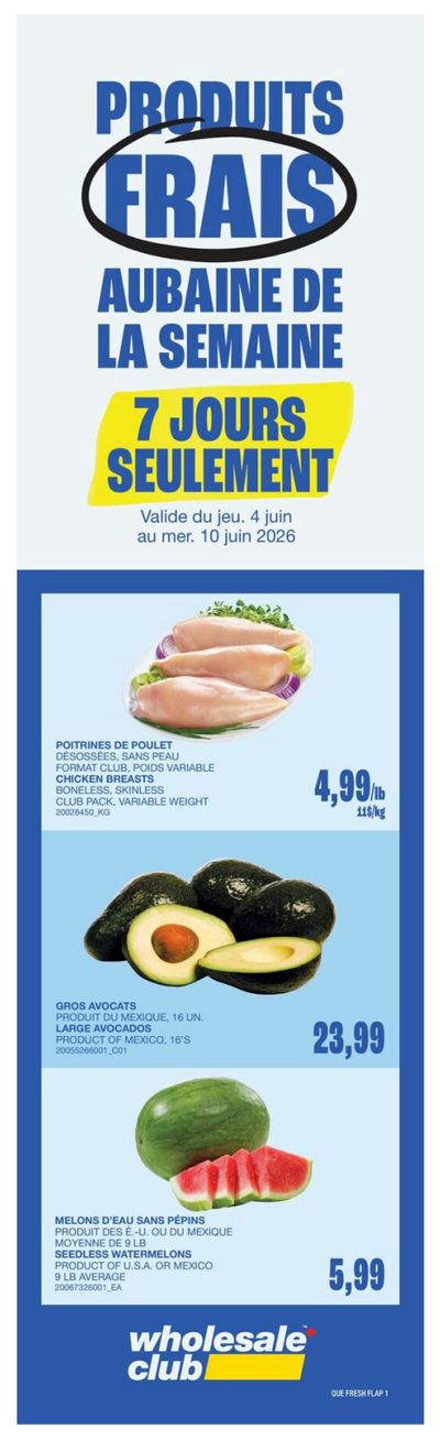 Wholesale Club (QC) Flyer June 4 to 17