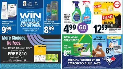 Metro Ontario: Buy a $50 Zift Zillions of Gifts Gift Card and Get a Free $10 Metro Gift Card + Flyer Deals