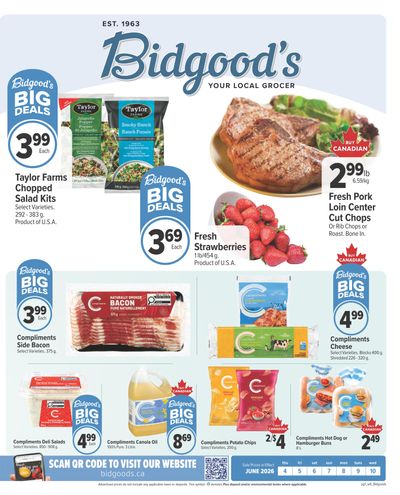 Bidgood's Flyer June 4 to 10