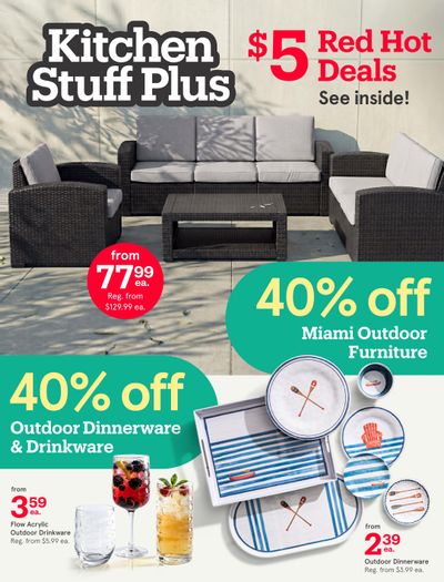 Kitchen Stuff Plus Flyer June 4 to 14