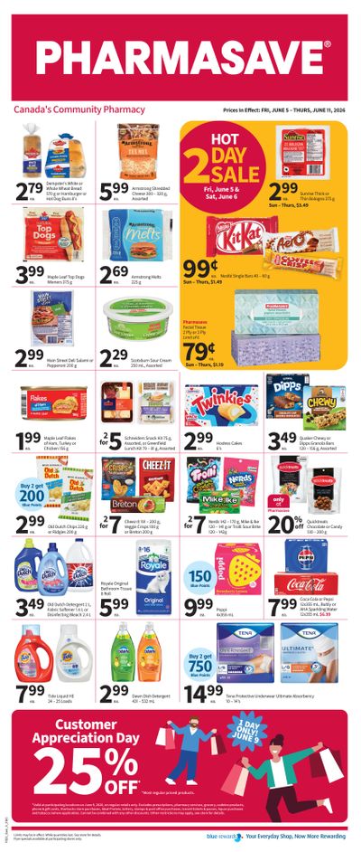 Pharmasave (Atlantic) Flyer June 5 to 11