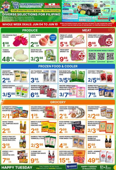 88 Supermarket Flyer June 4 to 10