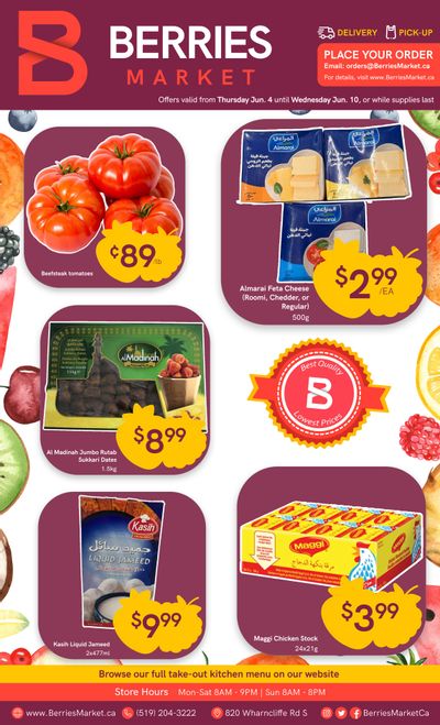 Berries Market Flyer June 4 to 10