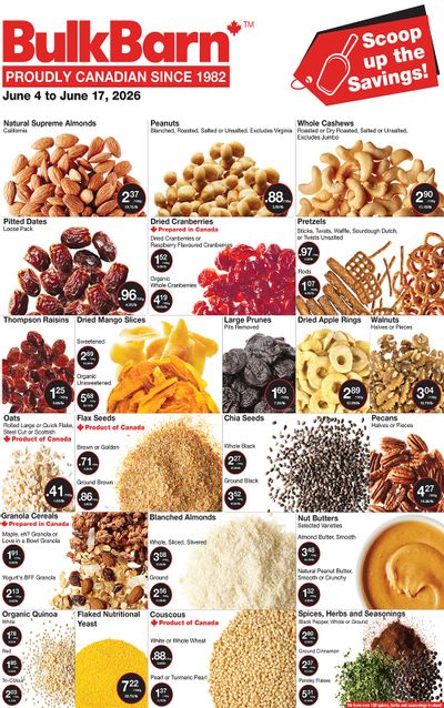 Bulk Barn Flyer June 4 to 17