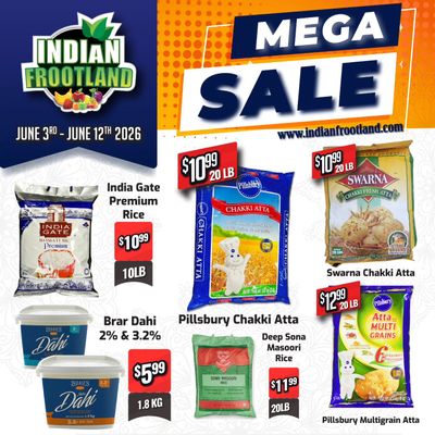 Indian Frootland Flyer June 3 to 12