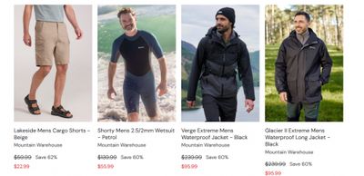 Mountain Warehouse Canada Summer Kick Off Sale: Save up to 60% off Sitewide