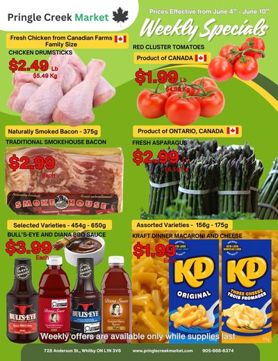 Pringle Creek Market Flyer June 4 to 10