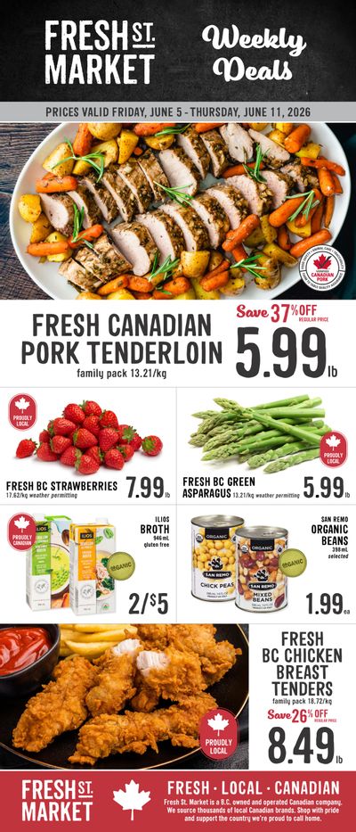 Fresh St. Market Flyer June 5 to 11