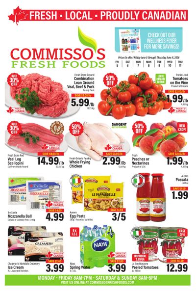 Commisso's Fresh Foods Flyer June 5 to 11