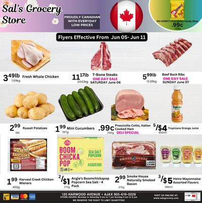 Sal's Grocery Flyer June 5 to 11