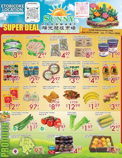 Sunny Foodmart (Etobicoke) Flyer June 5 to 11